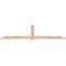 Ekena Millwork Eugene Smooth Timber Gable Bracket, Douglas Fir, 72"W x 21"H x 1 1/2"D x 3 1/2"F, 7/12 Pitch GBW072X21X0204EUG00SDF - alternate 3
